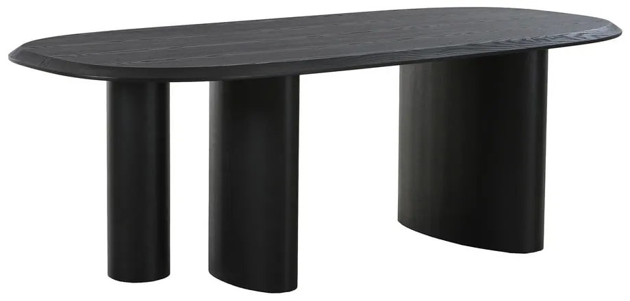 Tavolo da pranzo con piano effetto frassino 100x220 cm Tirano - House Nordic