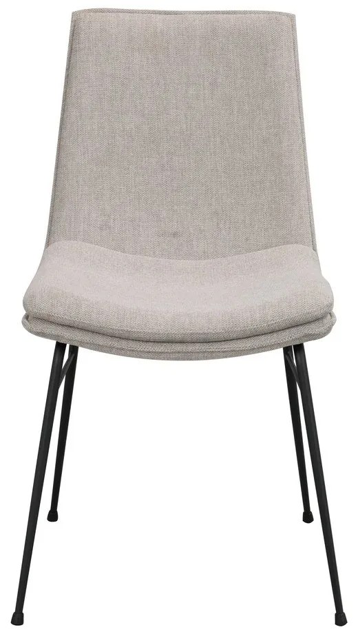 Sedie da pranzo beige in set di 2 Lowell - Rowico