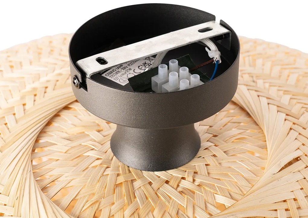 Plafoniera orientale in bambù 50 cm - Ostrava