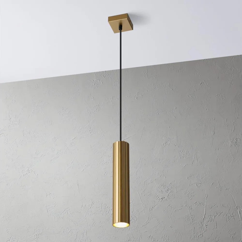 Brilagi - Lampadario sospeso su cavo CRISPINA 1xGU10/10W/230V oro