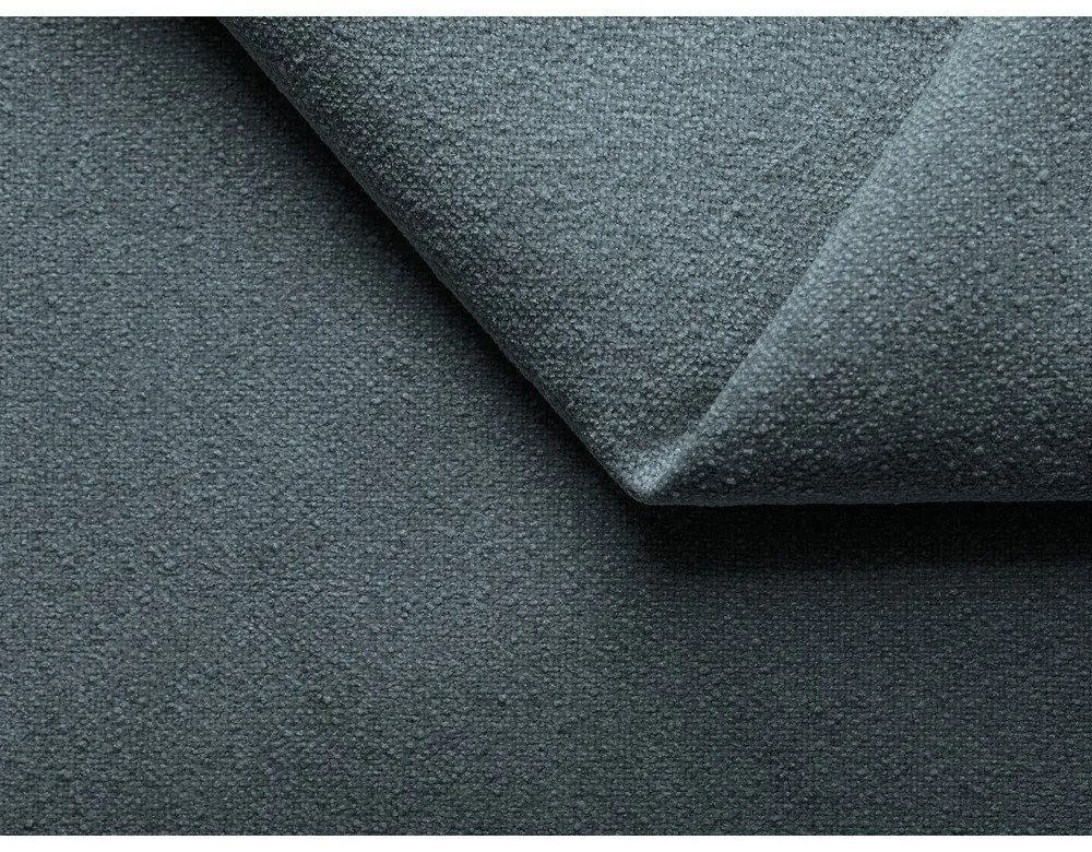 Letto boxspring azzurro con contenitore 160x200 cm Palta – Makamii