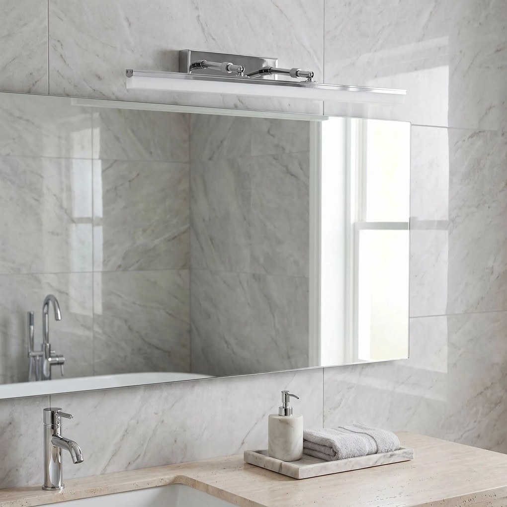 Applique da bagno LED APP1870-1W 60cm CHROME