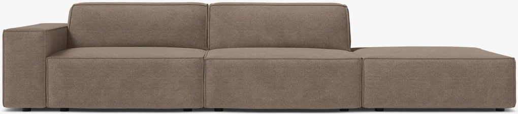 Divano modulare 3 posti Jodie in tessuto Liberty – L262 cm