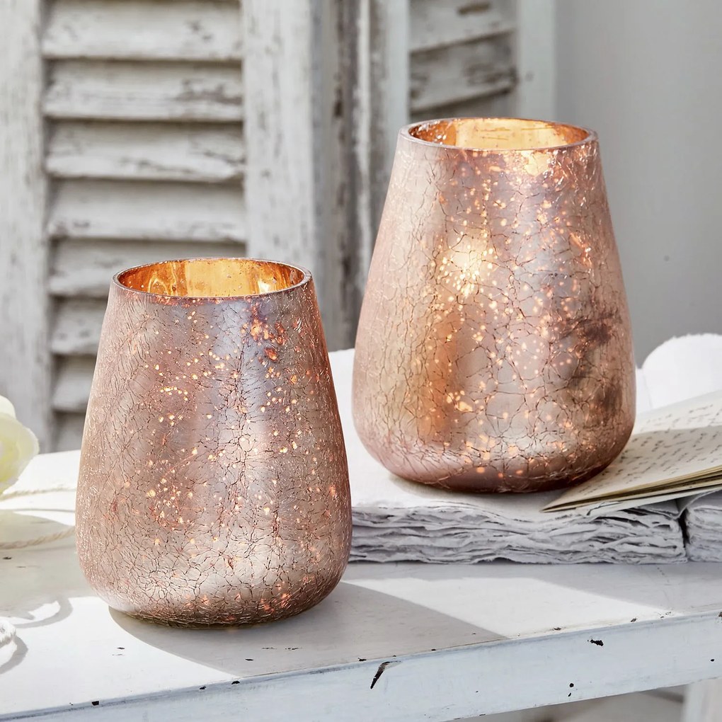 LOBERON Coppia di portacandele Chanut