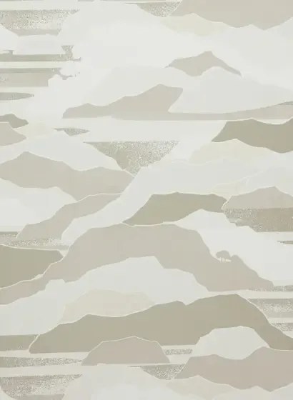 Abstrakte Tapete Colline von Lelievre - Naturel