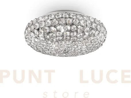 King lampadario a soffitto in cristallo 5 luci attacco g9 lampadine...