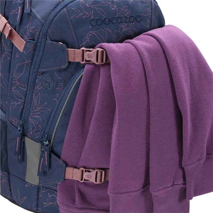 Zaino scuola coocazoo MATE, Sweet Rose, certificato AGR