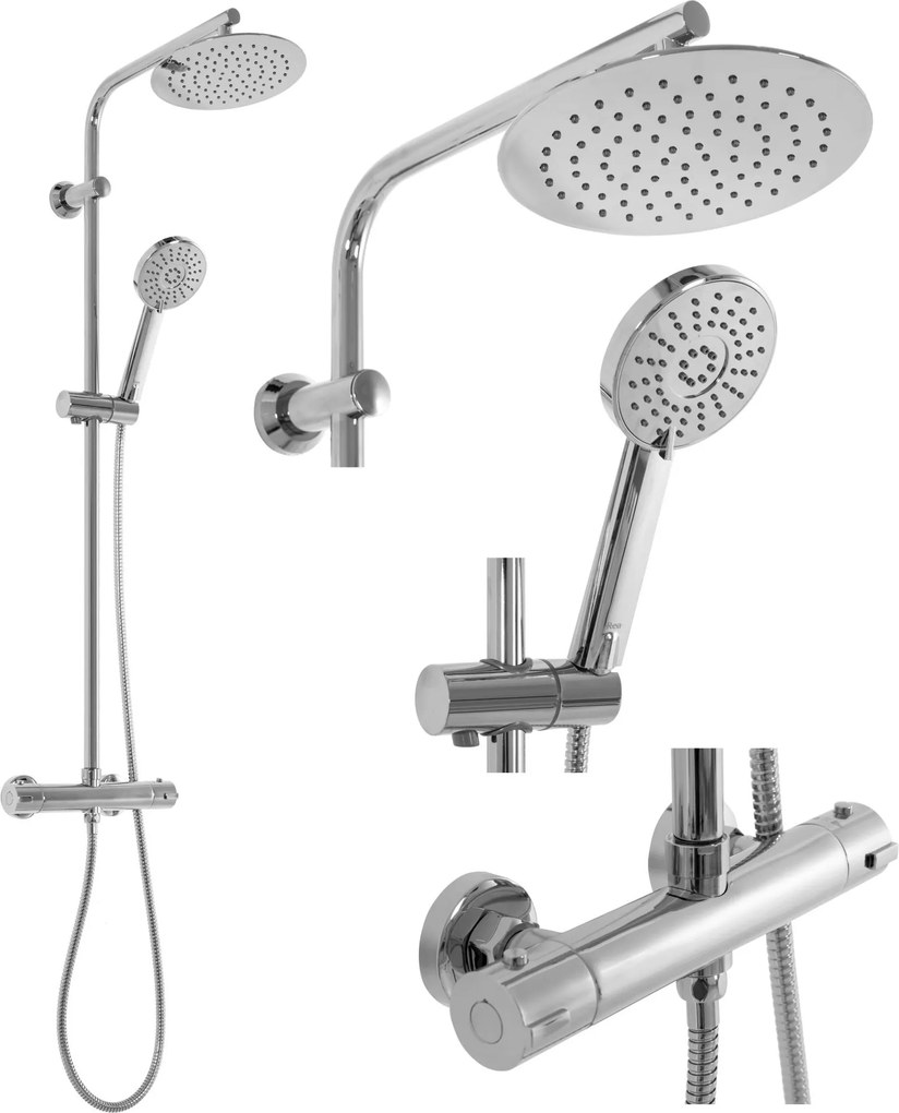 Set Doccia da incasso REA BLISS Chrome