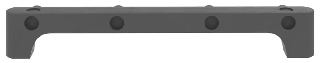 Mensola con 4 vani a cubo e scatole grigia 69x30x72,5cm tessuto