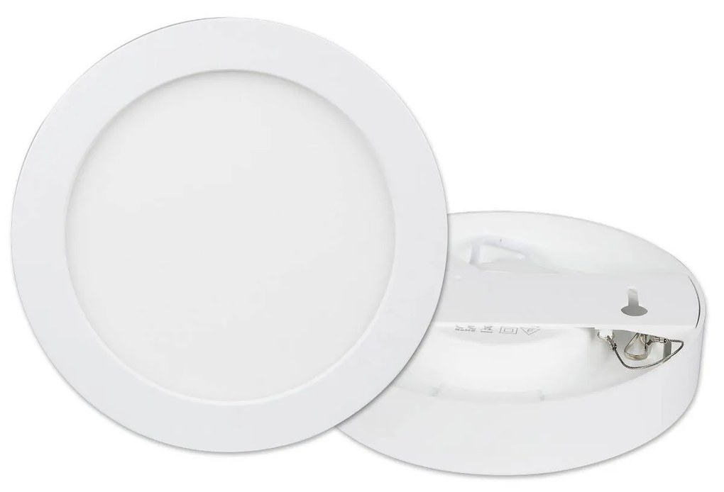 Prios Plafoniera LED Edwina, bianco, 18 cm, set di 3