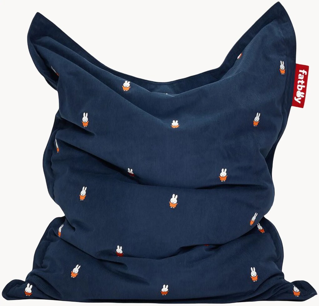 Pouf per bambini in velluto a coste Miffy