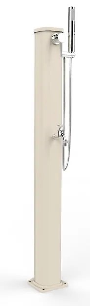 Fontana a colonna JG185/9001 in alluminio H 115 cm, 18.5 x 20 cm