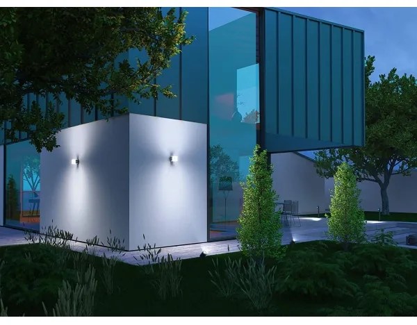 STEINEL 058685 – Lampada LED da esterno con sensore SPOT GARDEN 1×GU10/7W/230V IP44