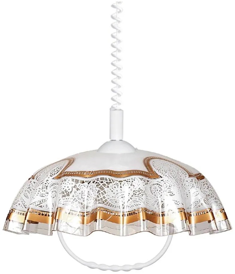 Prezent 74197 D01 - Lampadario a sospensione LYRA 1xE27/60W/230V