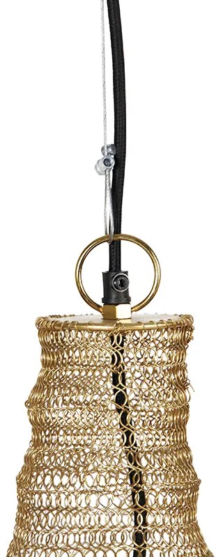 Lampada a sospensione orientale oro 60 cm - Nidum L