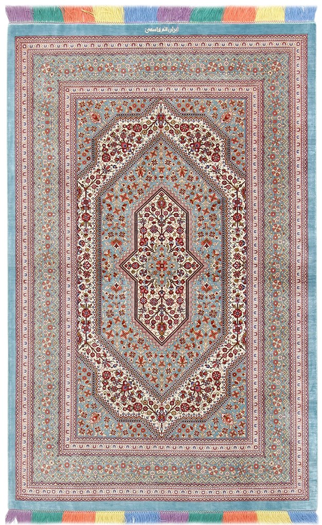 Ghom Tappeto 100 x 160 (Iran) Annodato A Mano