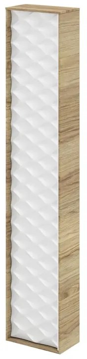 Colonna per mobile bagno Neo Frame SENSEA 1 anta P 17 x L 30 x H 154 cm laccato legno