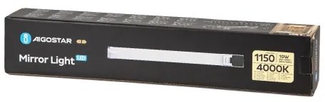 Aigostar - Illuminazione a LED per specchi da bagno LED/10W/230V 4000K 46,5cm IP44