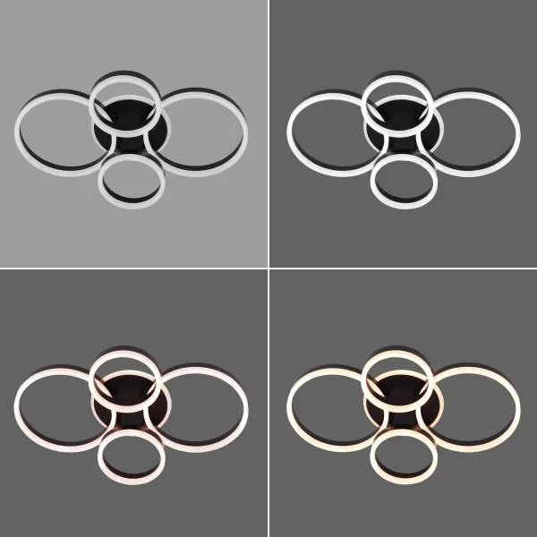 Brilagi - Plafoniera LED dimmerabile ORBITS LED/49W/230V 3000-6000K + TC