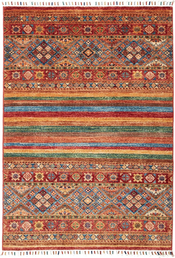 Samarkand Tappeto orientale 140 x 100 (Pakistan) Annodato A Mano