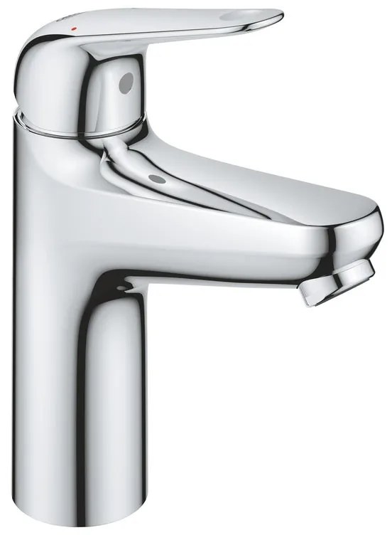 Rubinetto per lavabo a canna media getto aerato Swift cromato GROHE