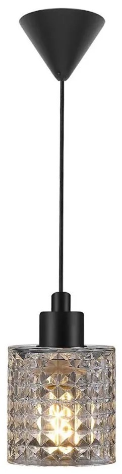Nordlux - Lampadario a sospensione con filo HOLLYWOOD 1xE27/60W/230V limpido