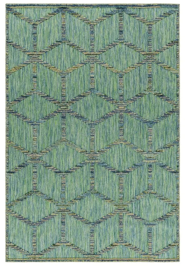 Passatoia verde per esterni 80x250 cm Bahama - Ayyildiz Carpets