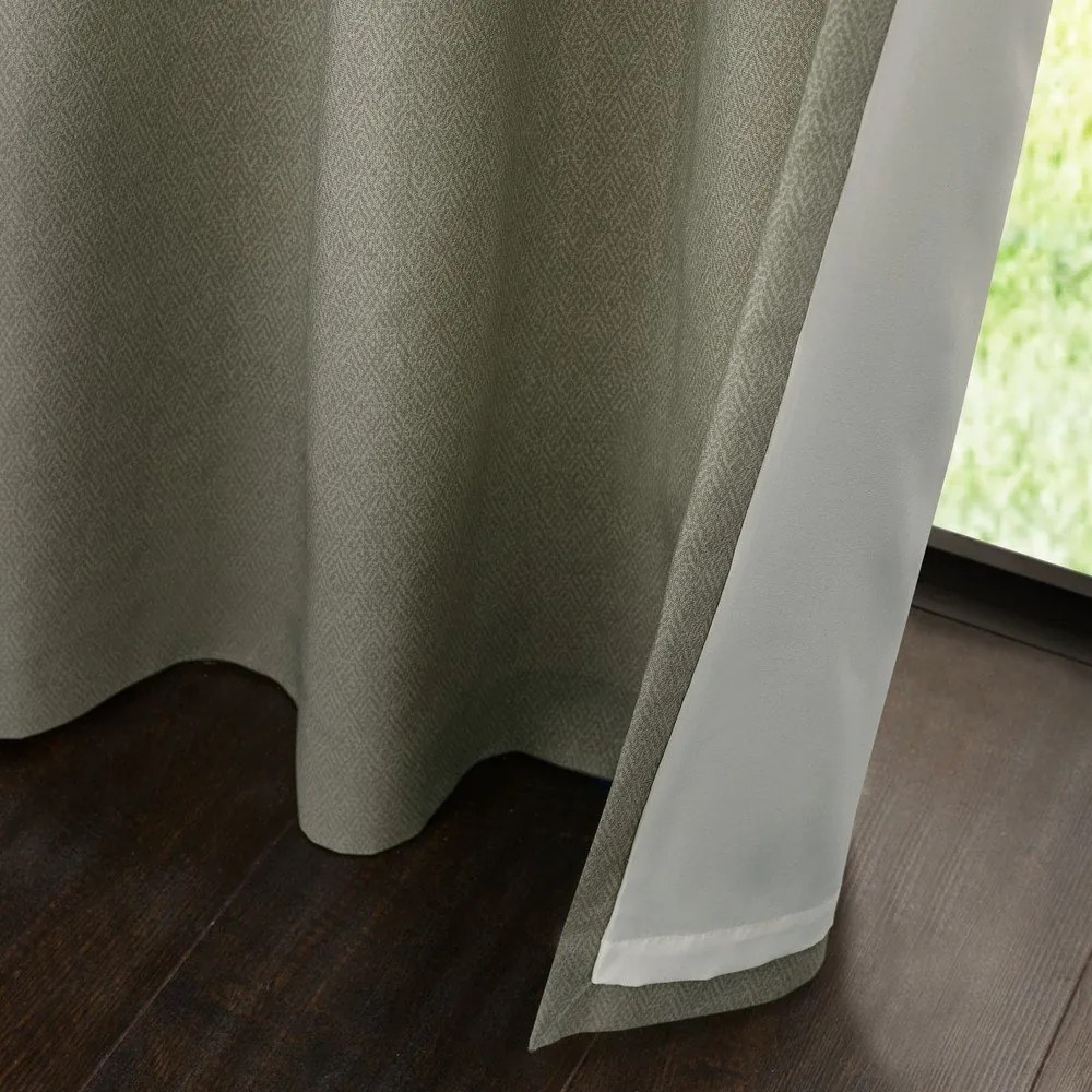 Tende in set verdi 2 pz 168x229 cm Melville – Catherine Lansfield