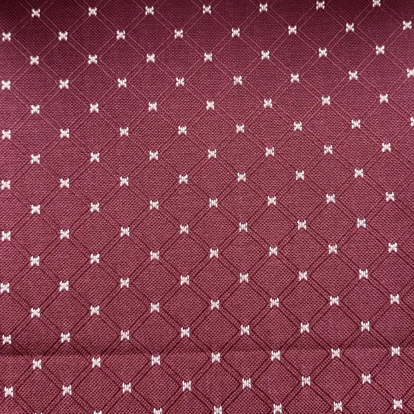 Poltrona a dondolo oscillante con cuscino imbottito AMERICA BORDEAUX