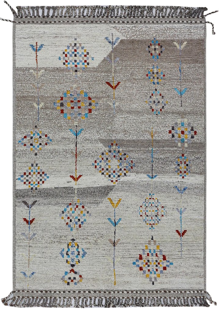 Berber Tappeto 220x150 (Pakistan) Annodato A Mano
