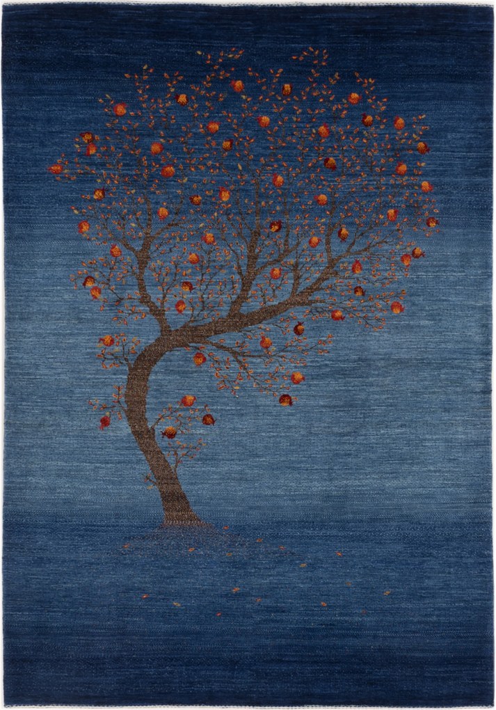 Loribaft Tappeto 250x170 Blu (Iran) Annodato A Mano