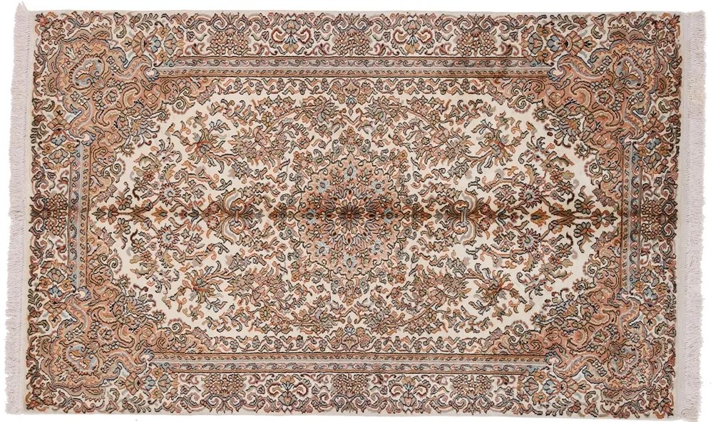 Cashmere Silk Tappeto 100 x 160 (Indian) Annodato A Mano