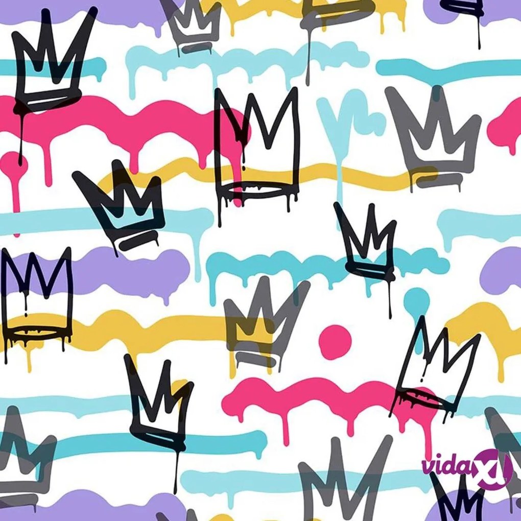 Noordwand Carta da Parati Friends & Coffee Sith Graffity and Crowns