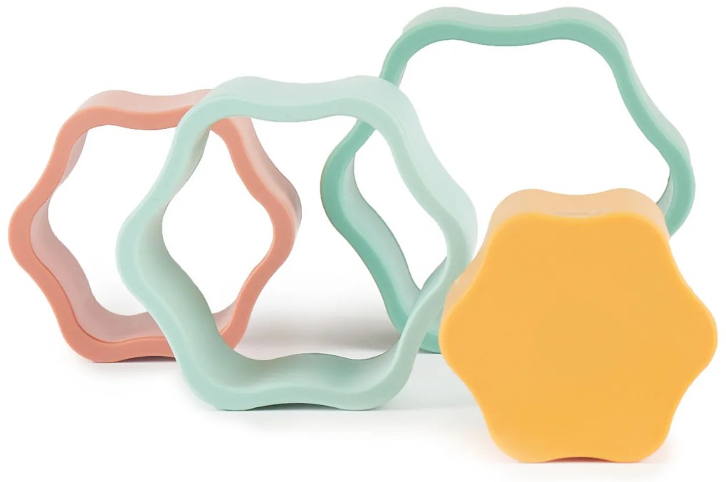 Bieco - Fiore in silicone impilabile - Tropical Vibe