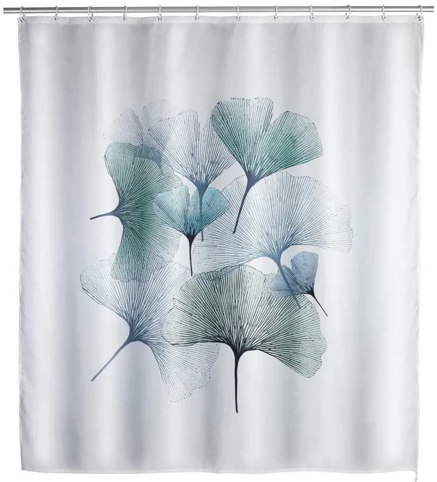 Tenda da doccia lavabile, 180 x 200 cm Ginkgo - Wenko