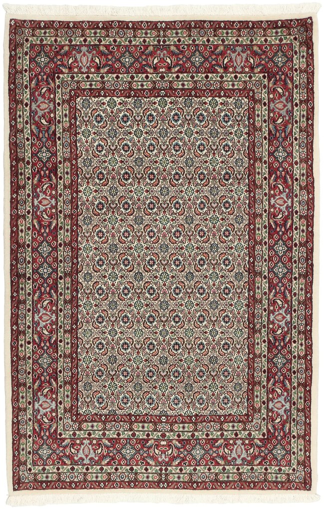 Moud Tappeto persiano 160 x 110 Beige (Iran) Annodato A Mano