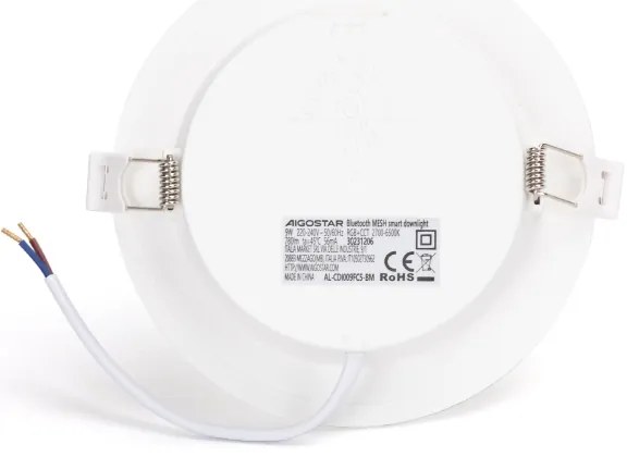Aigostar - LED RGBW Lampada da incasso per bagno LED/9W/230V 2700-6500K IP44