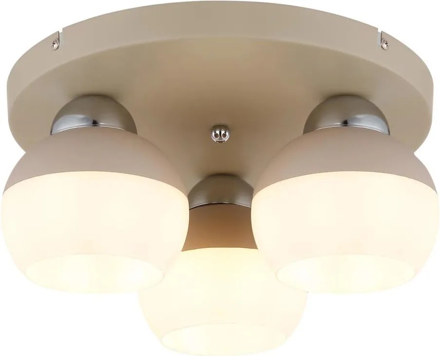 Globo 15999-3D - Plafoniera RAGUSA 3xE27/60W/230V Ø 31,5 cm