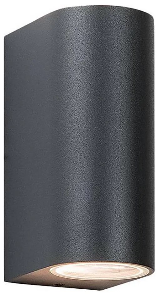 Zambelis E122 - Applique da esterno 2xGU10/15W/230V IP54 antracite