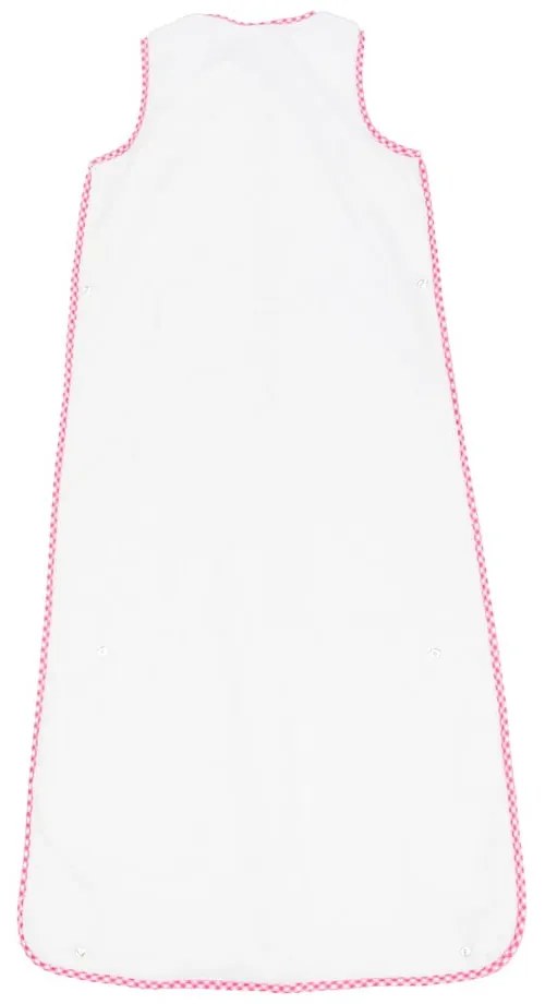 Sacco a pelo per neonati bianco e rosa - Tiseco Home Studio