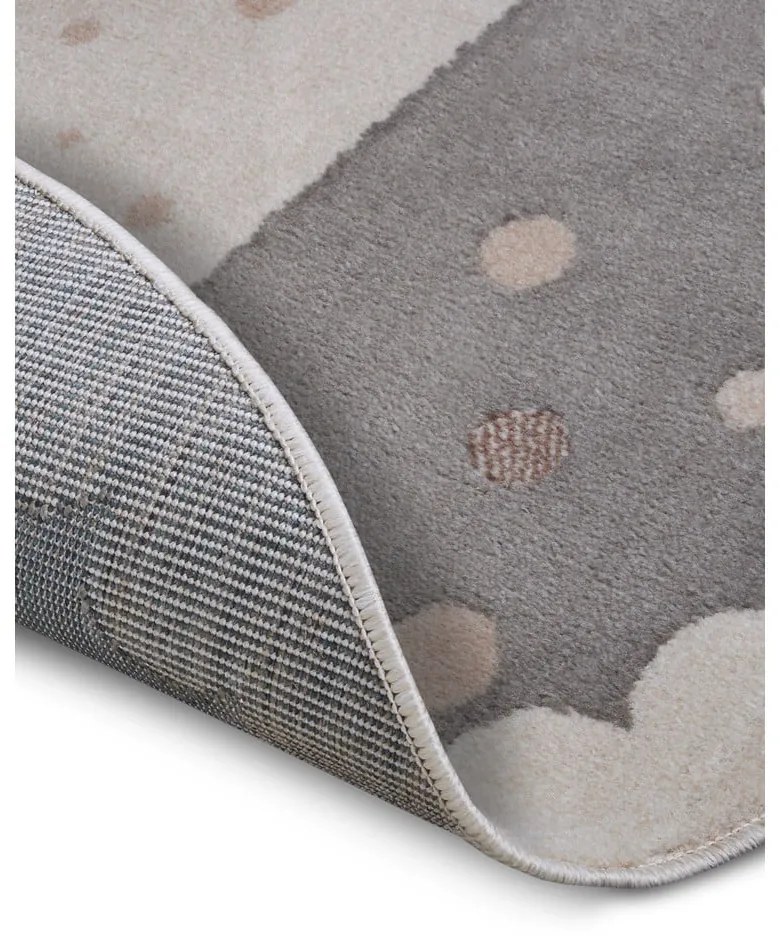 Tappeto grigio per bambini ø 100 cm Crown - Hanse Home