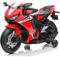 Moto Elettrica per Bambini 12V con Licenza Honda CBR 1000RR Rossa