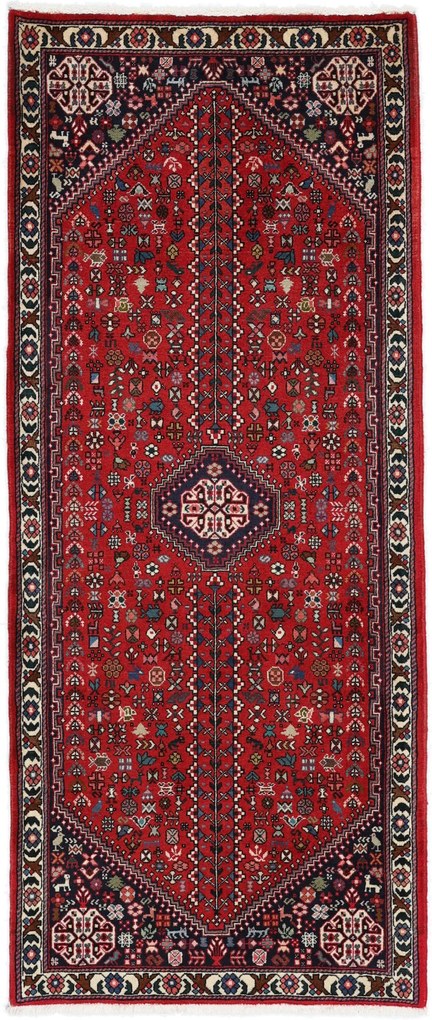 Abadeh Tappeto 80 x 200 (Iran) Annodato A Mano