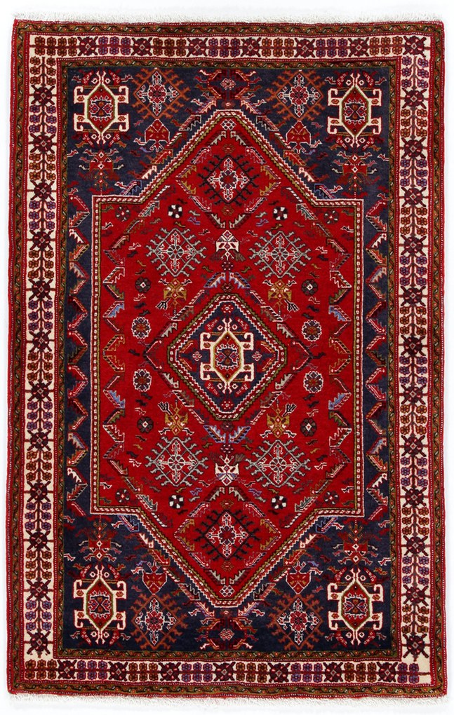 Gashguli Tappeto 80 x 130 (Iran) Annodato A Mano