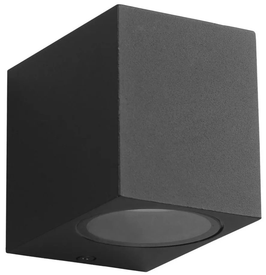 Applique da esterno BOKA 1xGU10/60W/230V IP44 nera