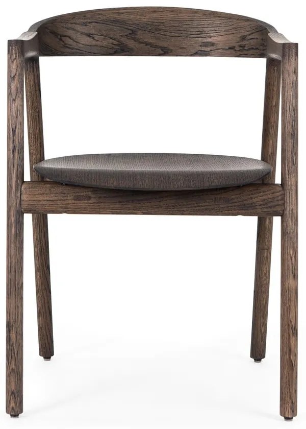 Sedia da pranzo in rovere marrone Muna - Gazzda