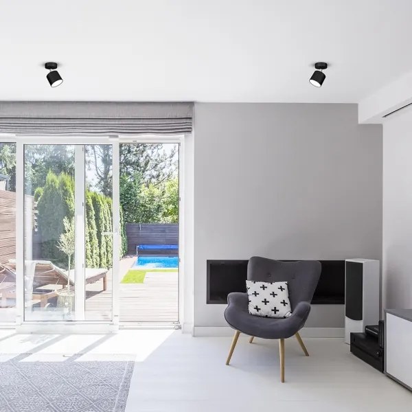 Faretto DIXIE 1xGX53/11W/230V nero