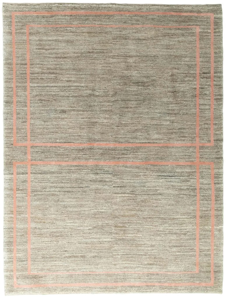 Gabbeh Tappeto 210 x 160 Beige (Iran) Annodato A Mano
