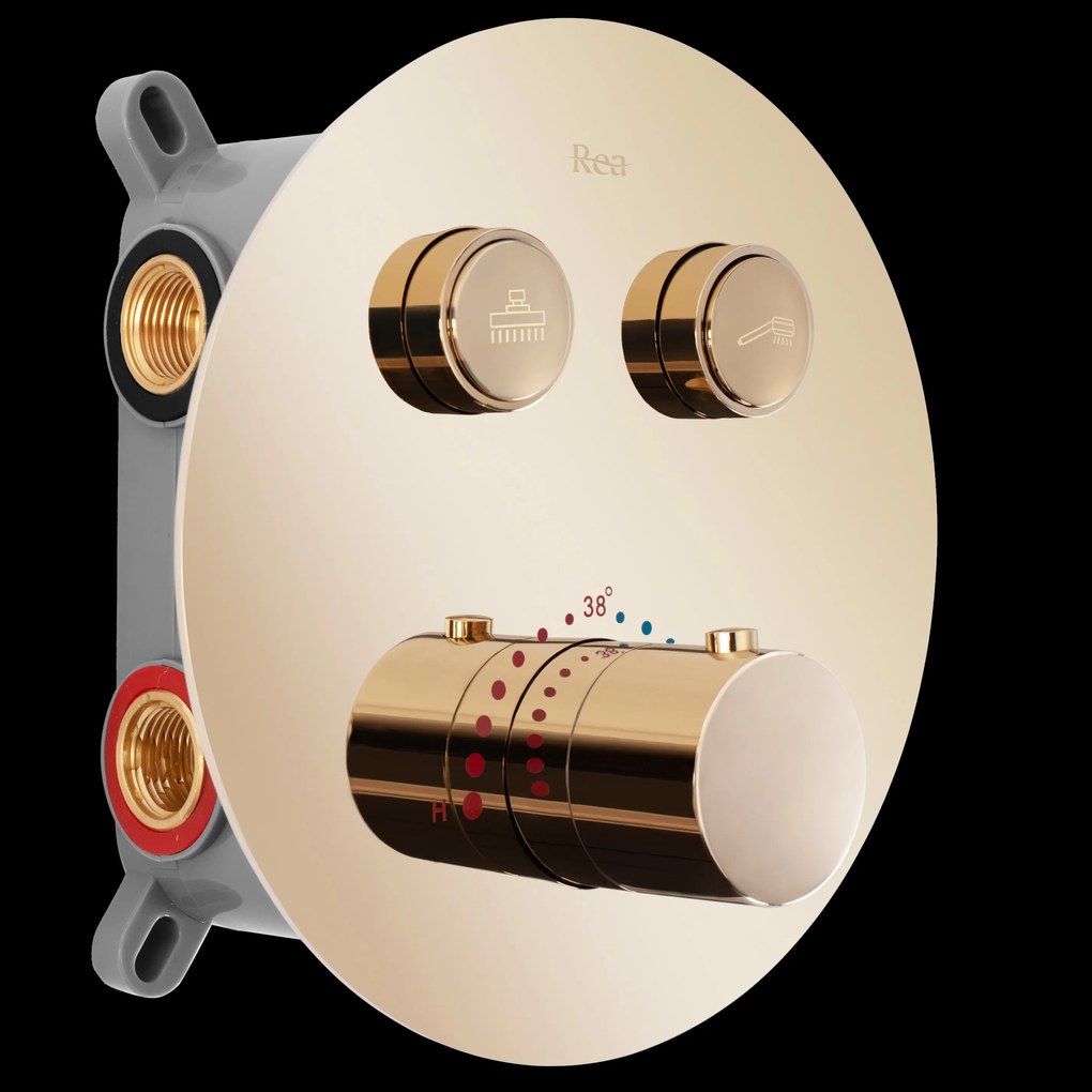 Set doccia da incasso Rea LUNGO GOLD  BOX