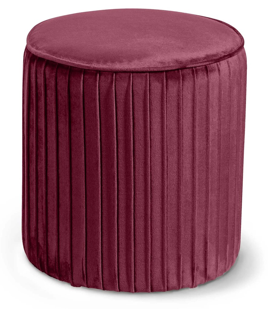 Tak Pouf poggiapiedi vinaccia 32x32 cm